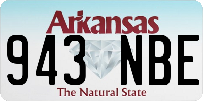AR license plate 943NBE