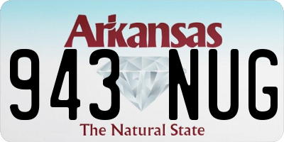 AR license plate 943NUG