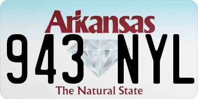AR license plate 943NYL