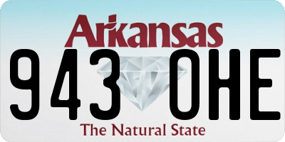 AR license plate 943OHE