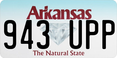 AR license plate 943UPP