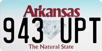 AR license plate 943UPT