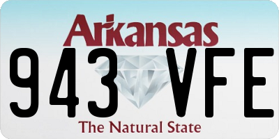 AR license plate 943VFE