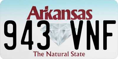 AR license plate 943VNF