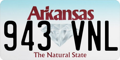 AR license plate 943VNL
