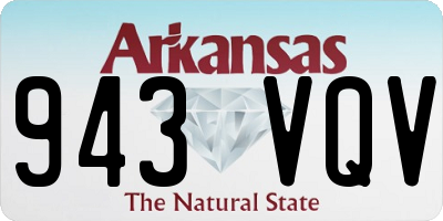 AR license plate 943VQV