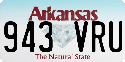 AR license plate 943VRU