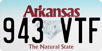 AR license plate 943VTF