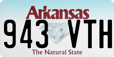 AR license plate 943VTH