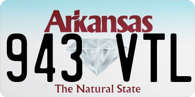 AR license plate 943VTL