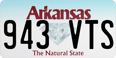 AR license plate 943VTS
