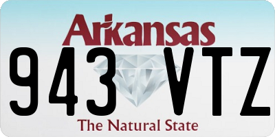 AR license plate 943VTZ