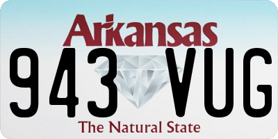 AR license plate 943VUG
