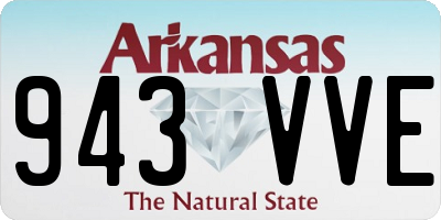 AR license plate 943VVE