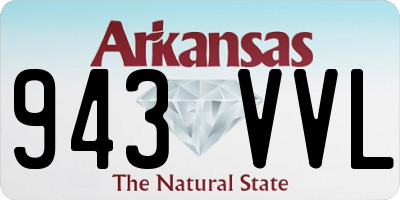 AR license plate 943VVL