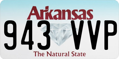 AR license plate 943VVP