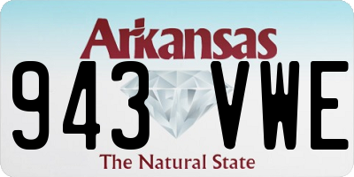 AR license plate 943VWE