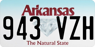 AR license plate 943VZH