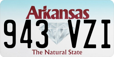 AR license plate 943VZI