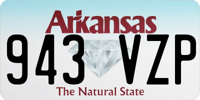 AR license plate 943VZP