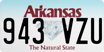 AR license plate 943VZU