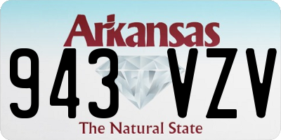 AR license plate 943VZV