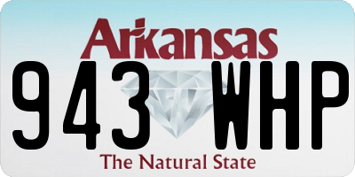 AR license plate 943WHP