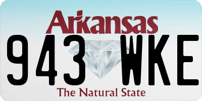 AR license plate 943WKE
