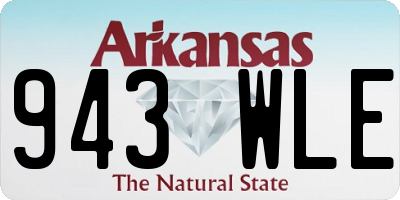 AR license plate 943WLE