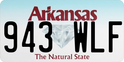 AR license plate 943WLF