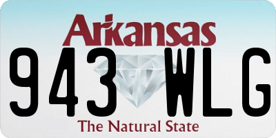 AR license plate 943WLG