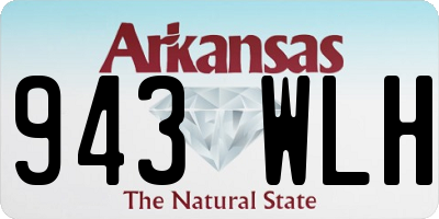 AR license plate 943WLH