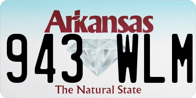 AR license plate 943WLM