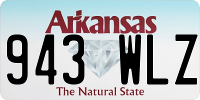 AR license plate 943WLZ