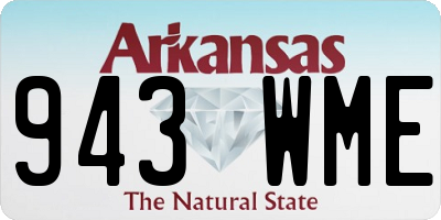 AR license plate 943WME