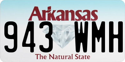AR license plate 943WMH