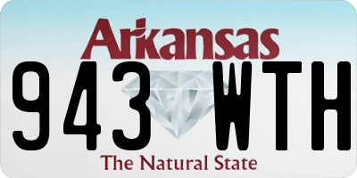 AR license plate 943WTH