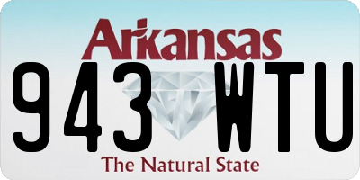 AR license plate 943WTU