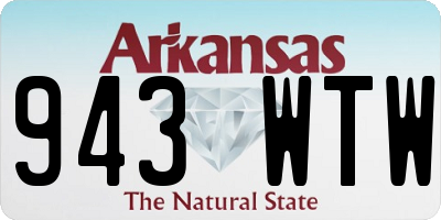 AR license plate 943WTW