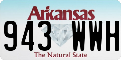 AR license plate 943WWH