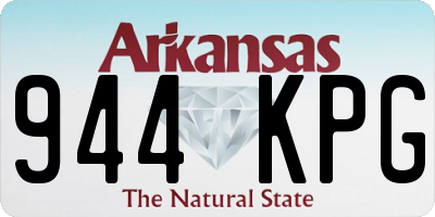 AR license plate 944KPG