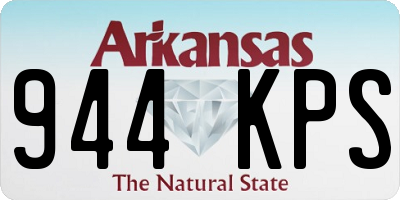 AR license plate 944KPS