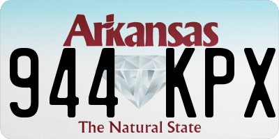 AR license plate 944KPX