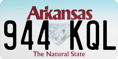 AR license plate 944KQL