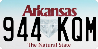AR license plate 944KQM