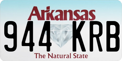 AR license plate 944KRB