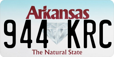 AR license plate 944KRC