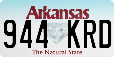 AR license plate 944KRD