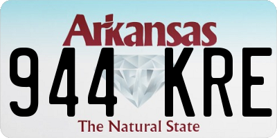 AR license plate 944KRE