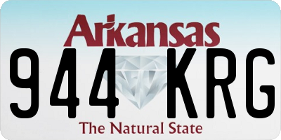 AR license plate 944KRG